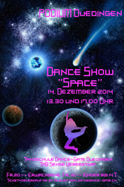 Plakat Dance Show 2014